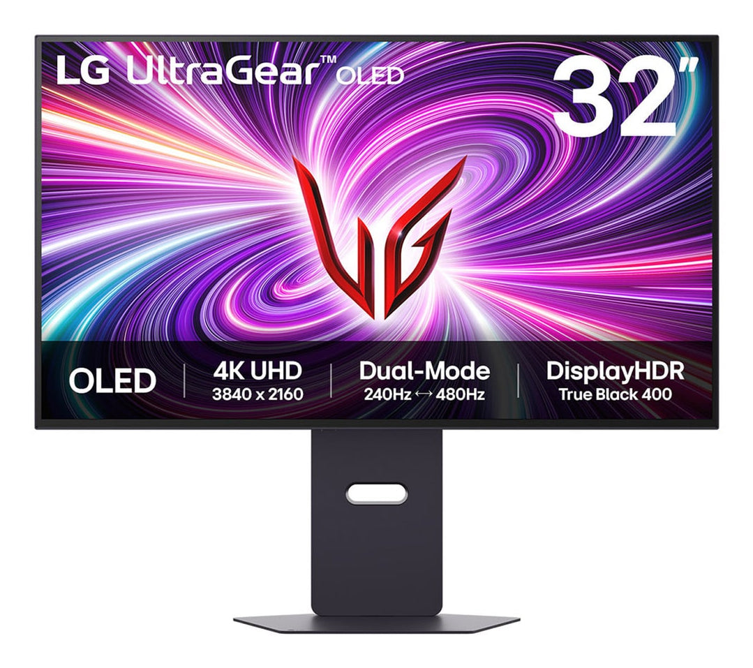 LG 32GS95UV-B computer monitor 81.3 cm (32") 3840 x 2160 pixels 4K Ultra HD OLED Black