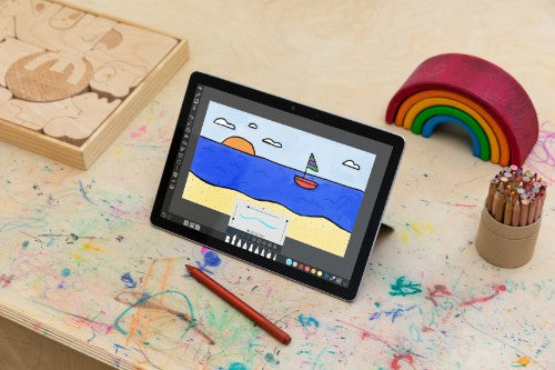 Microsoft Surface Go 2 4G Intel® Core™ m3 LTE 128 GB 26.7 cm (10.5") 8 GB Wi-Fi 6 (802.11ax) Windows 10 Pro Silver