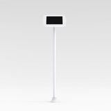 Bouncepad Floorstanding Slim | Microsoft Surface Pro 4/5/6/7 (2015 - 2019) | Black | Exposed Front Camera and Home Button |