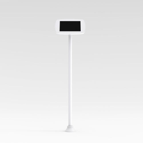 Bouncepad Floorstanding Slim | Samsung Galaxy Tab S3 9.7 (2017) | White | Covered Front Camera and Home Button |