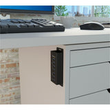 StarTech.com 4 Port USB 3.0 Hub plus 3 Dedicated USB Charging Ports (2 x 1A & 1 x 2A) - Wall Mountable Metal Enclosure~4 Port USB 3.0 Hub (5Gbps) plus 3 Dedicated USB Charging Ports (2 x 1A & 1 x 2A) - Wall Mountable Metal Enclosure