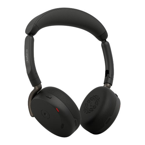 Jabra Evolve3 65 Flex MS - USB-C with Dongle - Black (Wireless Charging Pad)