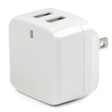 StarTech.com Dual-Port USB Wall Charger - International Travel - 17W/3.4A - White
