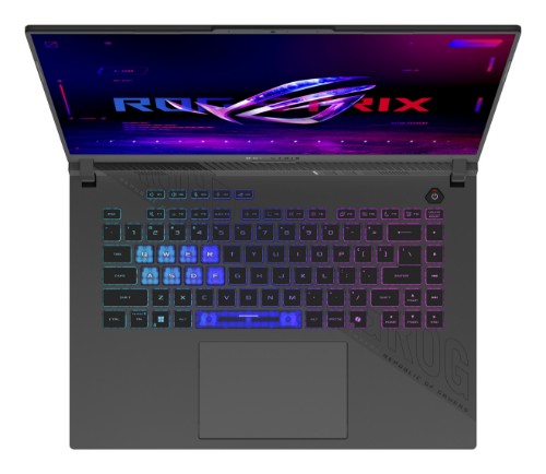 ASUS ROG Strix G16 G614PH-RV007W AMD Ryzen™ 9 8940HX Laptop 40.6 cm (16") WUXGA 16 GB DDR5-SDRAM 1 TB SSD NVIDIA® GeForce RTX™ 5050 Wi-Fi 6E (802.11ax) Windows 11 Home Black, Grey