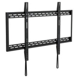 Manhattan Wall Mount for TV & Monitors (Fixed), For screens 60" to 100", VESA compatibility: all between 200x200mm to 900x600mm - check the dimensions of the four mounting holes on back of screen to ensure it fits, Max 50kg, Black, Bracket
