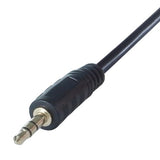 Computer Gear 3m M/F audio cable 3.5mm Black