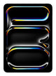 Apple iPad 11-inch Pro Wi‑Fi 256GB with standard glass - Space Black