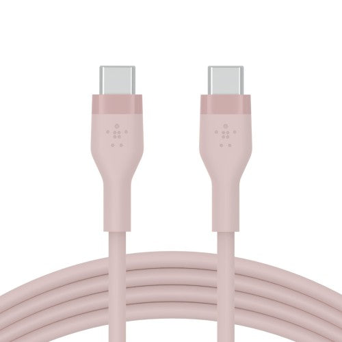 Belkin BOOST↑CHARGE Flex USB cable 3 m USB 2.0 USB C Pink