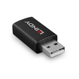 Lindy 71263 cable gender changer USB Type A Black