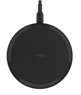 Belkin BoostCharge Mobile phone Black AC, USB Wireless charging Indoor