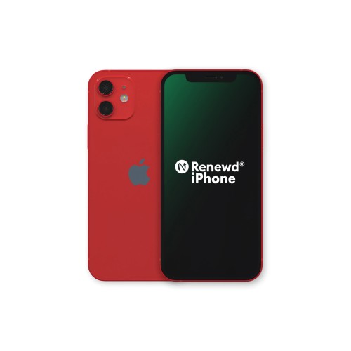 Renewd iPhone 12 Red 128GB