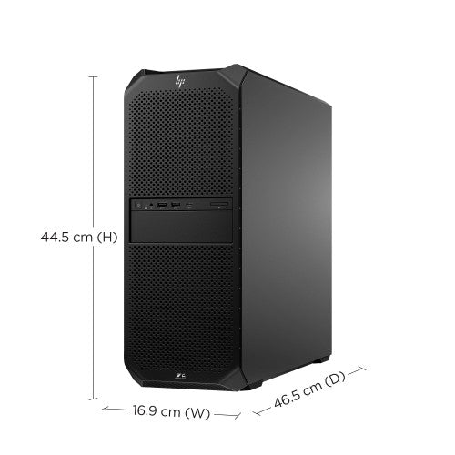 HP Z6 G5 A Wolf Pro Security Edition AMD Ryzen Threadripper PRO 9955WX 64 GB DDR5-SDRAM 1 TB SSD Windows 11 Pro Tower Workstation AI Workstation Black