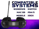 Acer Predator Galea 365 Gaming Headset with Control Box