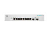 Cisco Business CBS220-8T-E-2G Smart Switch | 8 Port GE | 2x1G Small Form-Factor Pluggable (SFP) | 3-Year Limited Hardware Warranty (CBS220-8T-E-2G-UK)