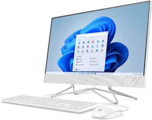 HP 24 -df1049na Intel® Core™ i3 i3-1125G4 60.5 cm (23.8") 1920 x 1080 pixels All-in-One PC 8 GB DDR4-SDRAM 512 GB SSD Windows 11 Home Wi-Fi 5 (802.11ac) White
