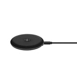 Celly WLFASTFEELBK mobile device charger Smartphone Black USB Wireless charging Fast charging Indoor