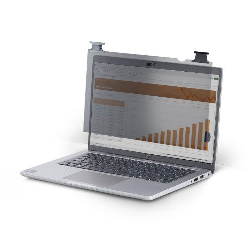 StarTech.com 13.3-inch 16:10 Bright Privacy Screen Filter with Touch, Flip-Over, 75% Light Transmittance, Anti-Glare Privacy Filter, +/- 30 Deg. View Angle
