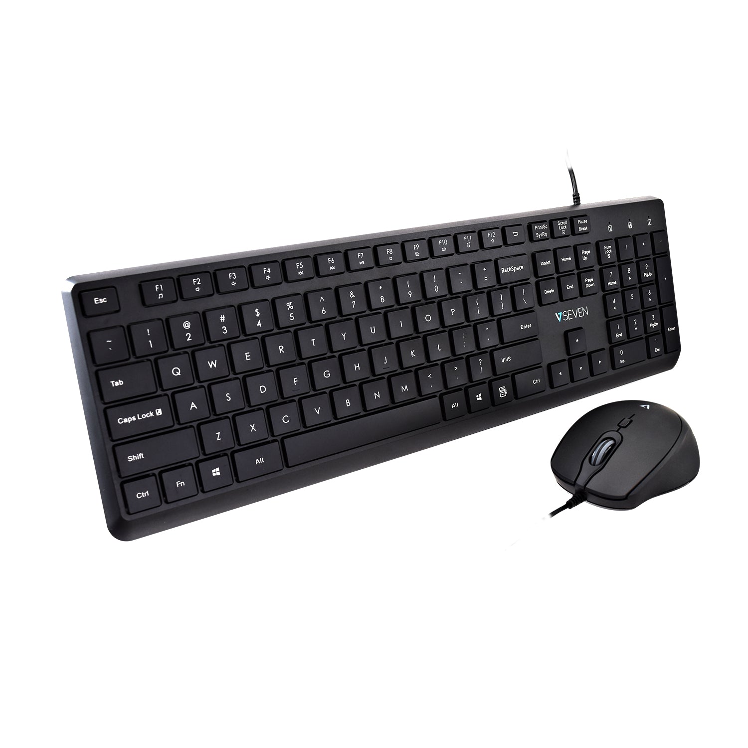 V7 CKU350US USB Keyboard and Mouse Combo - US Layout  - Data Input Devices - V7