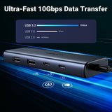 Ugreen 7-in-1 USB-C Hub CM498 Docking Dock Grey