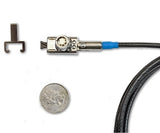 DELL 1DJXC cable lock Black, Silver 1.82 m