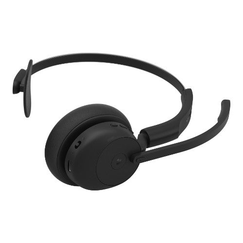 Jabra Evolve3 45 MS - USB-C with Dongle - Mono (Charging Stand)
