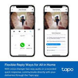 TP-Link Tapo Video Doorbell Camera 1 × D235, 1 × D100C