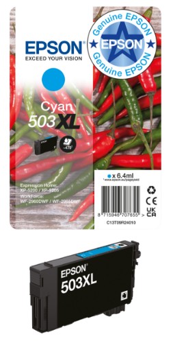 Epson C13T09R94010/503XL/503 Ink cartridge multi pack Bk,C,M,Y 550pg + 3x165pg Pack=4 for Epson XP-5200