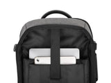 Manhattan Rome Notebook Travel Backpack 17.3", Two Sleeves for Most Laptops Up To 17.3" and Tablets Up To 11", Aircraft-friendly Carry-on, 40L Capacity, Multiple Accessory Pockets, Three Soft Clamshell Cases, Two Handles, Stowable Shoulder Straps, Light G