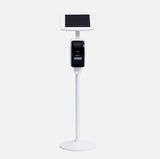 Bouncepad Floorstanding with Brother Printer mount tablet security enclosure White 24.6 cm (9.7")