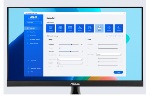 ASUS VZ279HG computer monitor 68.6 cm (27") 1920 x 1080 pixels Full HD LCD Black