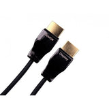 Cables Direct Super Slim Armoured AOC HDMI cable 10 m HDMI Type A (Standard) Black