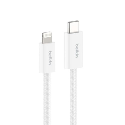 Belkin BoostCharge USB cable USB 2.0 USB C USB C/Lightning White