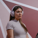 JLab JBuds Lux ANC Headset Wireless Head-band Calls/Music USB Type-C Bluetooth Mauve