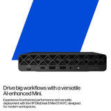 HP EliteDesk 8 Mini G1i Intel Core Ultra 5 235T 16 GB DDR5-SDRAM 512 GB SSD Windows 11 Pro Mini PC AI PC Black