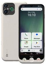 Doro Aurora A30 15.5 cm (6.1") Dual SIM Android 14 4G USB Type-C 6 GB 128 GB 5000 mAh Black, White