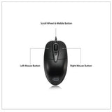 Adesso iMouse M6C-TAA mouse Office Ambidextrous USB Type-C Optical 1200 DPI