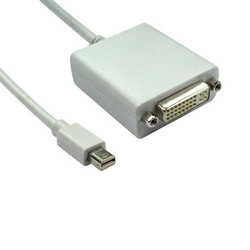 Cables Direct HDMINIDP-DVI video cable adapter 0.15 m Mini DisplayPort White