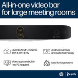 HP Poly Studio X72 All-In-One Video Bar