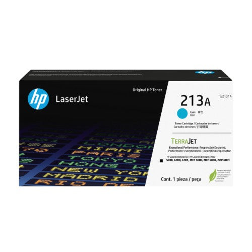 HP W2131A/213A Toner cartridge cyan, 3K pages ISO/IEC 19798 for HP CLJ 5800/6700/6701/6800