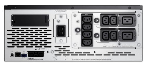 APC Smart-UPS X SMX2200HVNC - 2200VA, 8x C13 + 2x C19 outlet, USB, expandable runtime, short depth, NMC