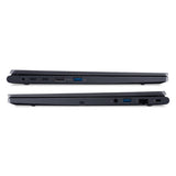 Acer TravelMate TMP414RN-53 I31315U 8/256 W11P EDU Intel® Core™ i3 i3-1315U Hybrid (2-in-1) 35.6 cm (14") Touchscreen WUXGA 8 GB DDR4-SDRAM 256 GB SSD Wi-Fi 6 (802.11ax) Windows 11 Pro Education Black