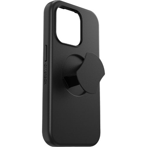 OtterBox OtterGrip Symmetry Series for iPhone 15 Pro, Black