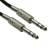Cables Direct 4635-050NK audio cable 5 m 6.35mm Black, Silver