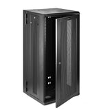 StarTech.com 4-Post 26U Wall Mount Network Cabinet with 1U Shelf, 19" Hinged Wall-Mounted Server Rack for Data / AV / Electronics / Computer Equipment, Flexible Vented Rack Enclosure