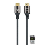 Manhattan HDMI 8K@60Hz Cable with Ethernet, 3m, Certified, Suitable for ALL 8K, 4K & 1080p/HD uses - when upgrading now or have it ready for when you need it, Male to Male, Black, 4K@120Hz, Ultra HD 4k x 2k, Lifetime Warranty, Ultra High Speed