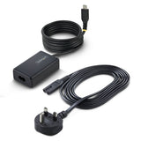 StarTech.com 65W USB-C Laptop Charger, 1.5m Tethered USB-C Cable, Power Adapter Brick for Dell, XPS, HP ProBook, MacBook Pro, Microsoft Surface Pro