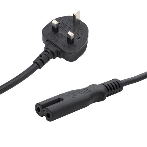 connektgear 5m UK Mains Power Cable - UK Plug to C7 (Figure 8) Socket