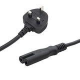 connektgear 5m UK Mains Power Cable - UK Plug to C7 (Figure 8) Socket