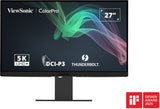 Viewsonic VP2788-5K computer monitor 68.6 cm (27") 5120 x 2880 pixels 5K Ultra HD LED Black