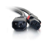 C2G 1.8m, C14/C13 Black C14 coupler C13 coupler
